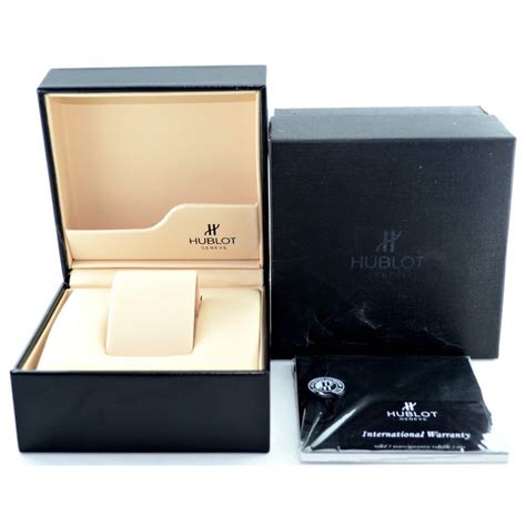 caja de reloj hublot